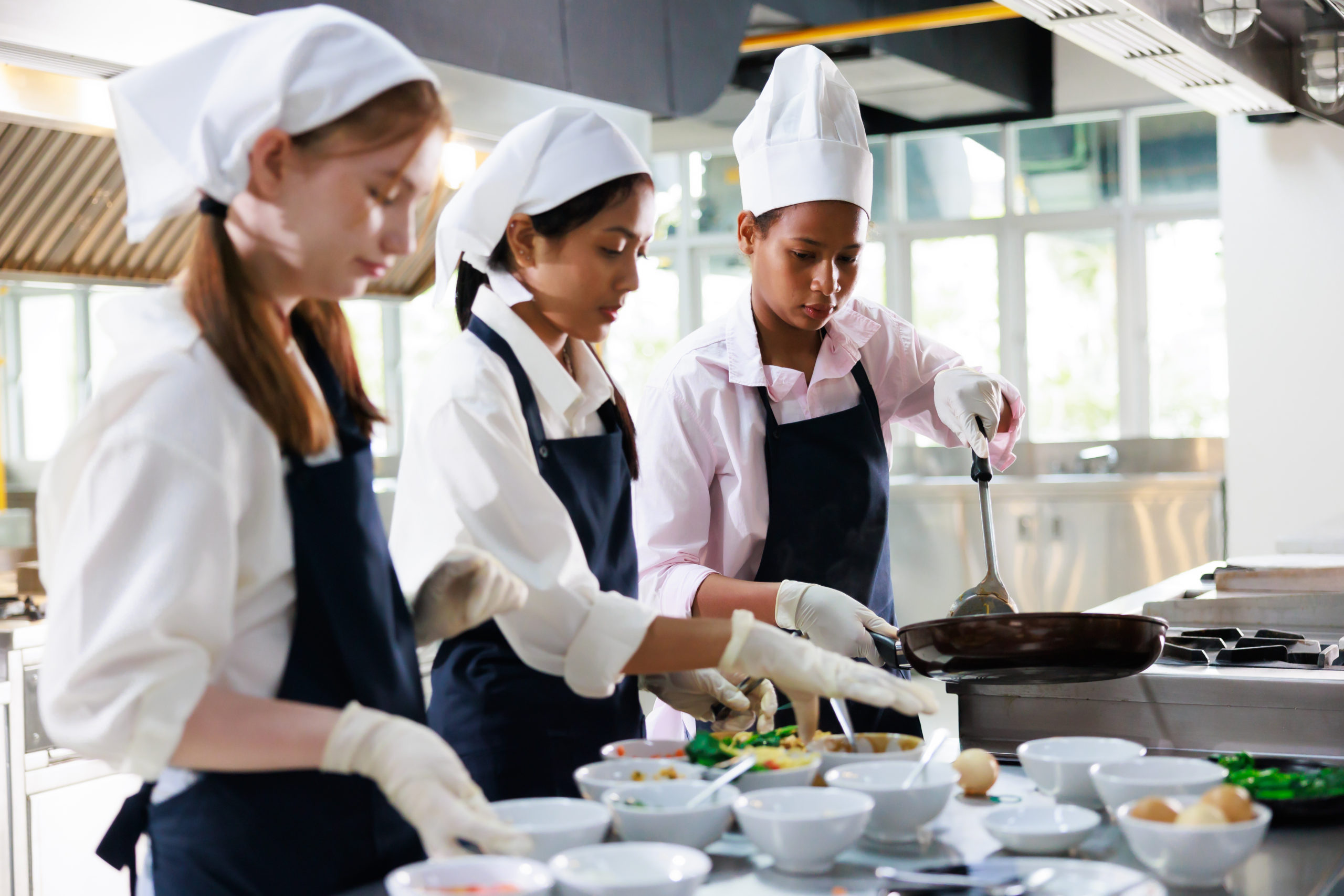 Opleiding - meisjes - koken