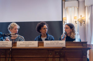 Ludivine de Magnanville, Barbara Trachte, Louise Moraldy.