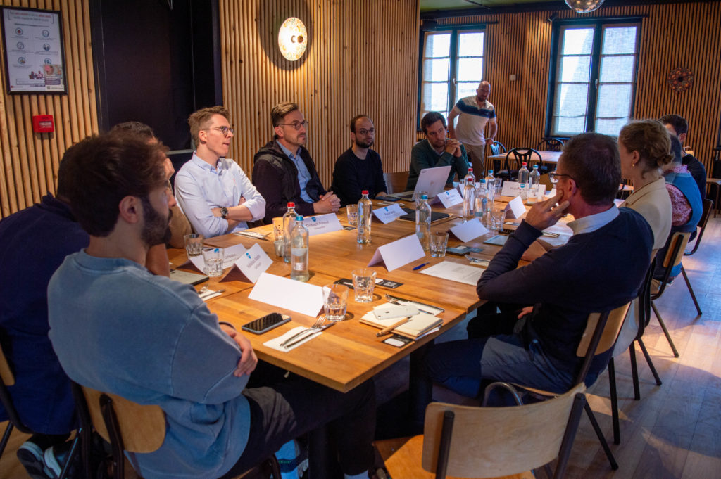 table ronde - Café Beguin - Pascal Smet