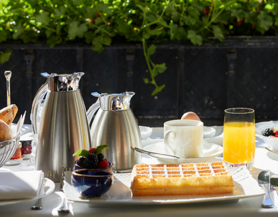 petit déjeuner dans les hôtels