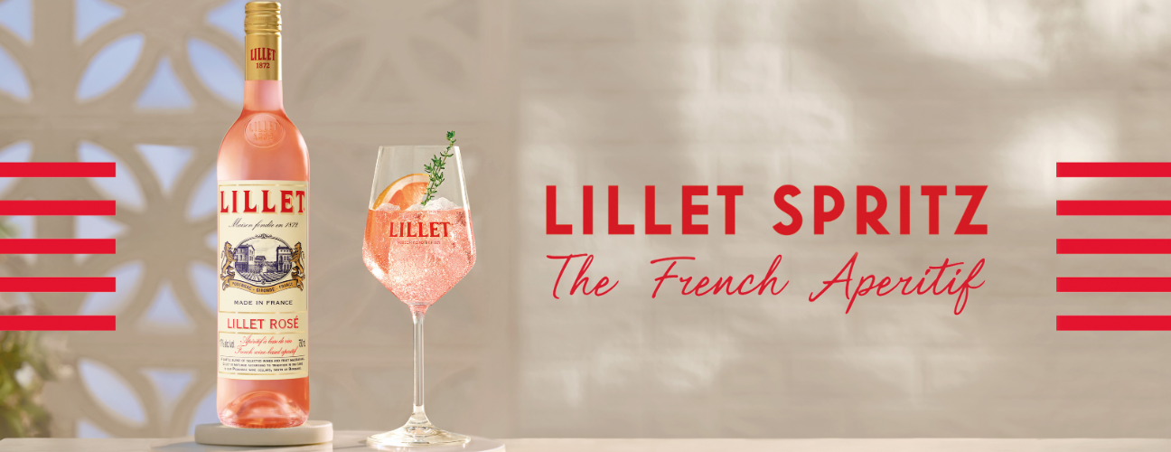 Lillet spritz rosé