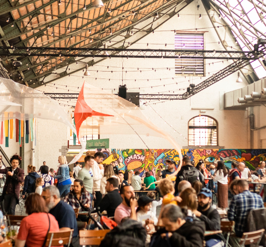 StrEat Fest sfeer