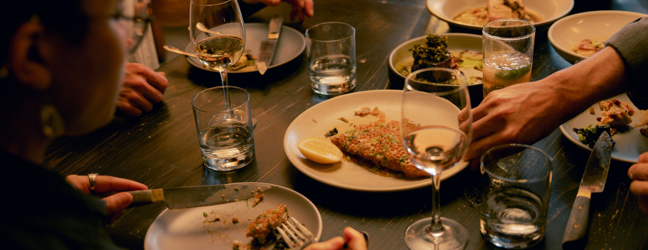 gerechten om horeca te delen